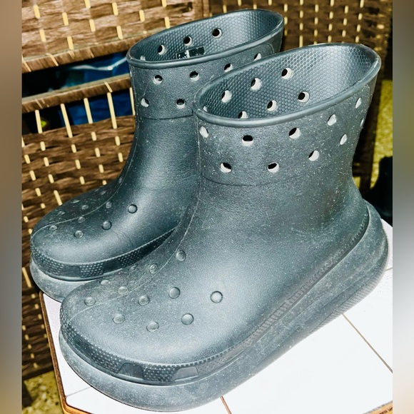 Crocs Crush Rain Boots Adult Size 6 Women’s 4 Men’s - Picture 2 of 6